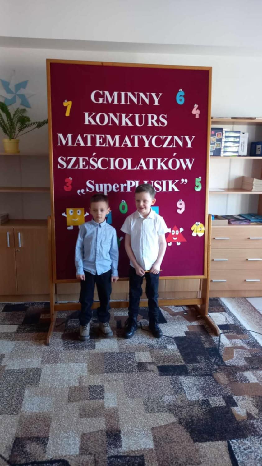 Gminny Konkurs Matematyczny Sześciolatków „SuperPLUSIK”