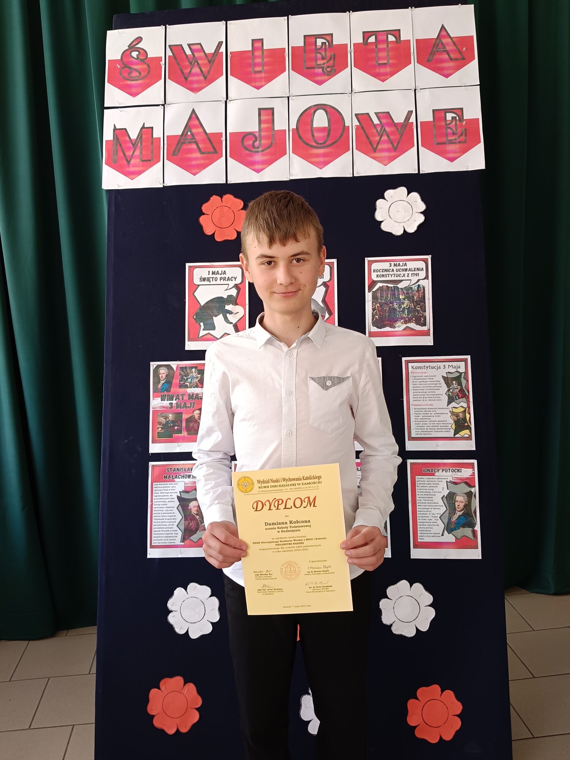 Mamy finalistę w Konkursie Wiedzy o Biblii i Kościele!