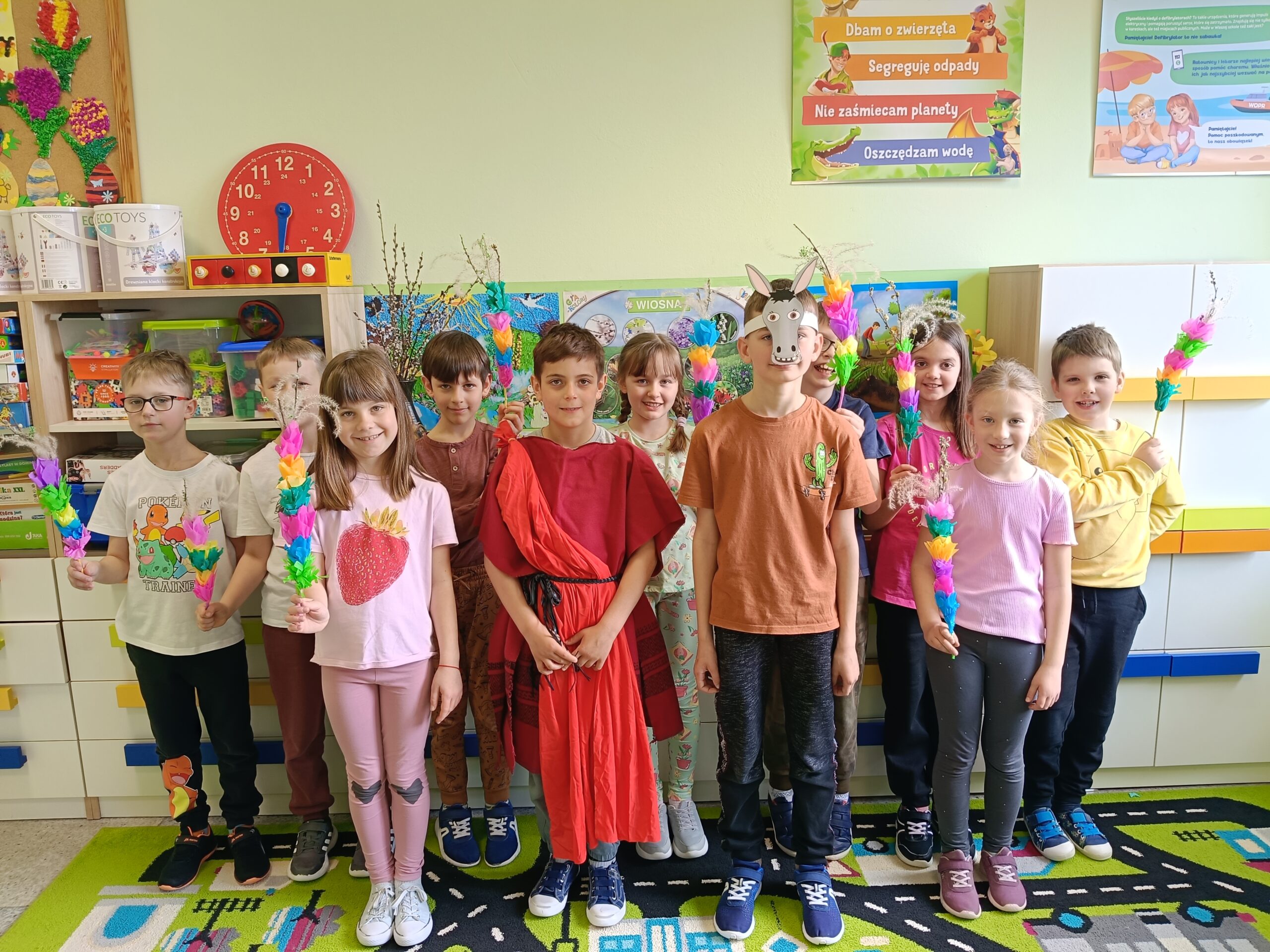 Projekt „Bliżej Jezusa” –  Uroczysty wjazd Pana Jezusa do Jerozolimy