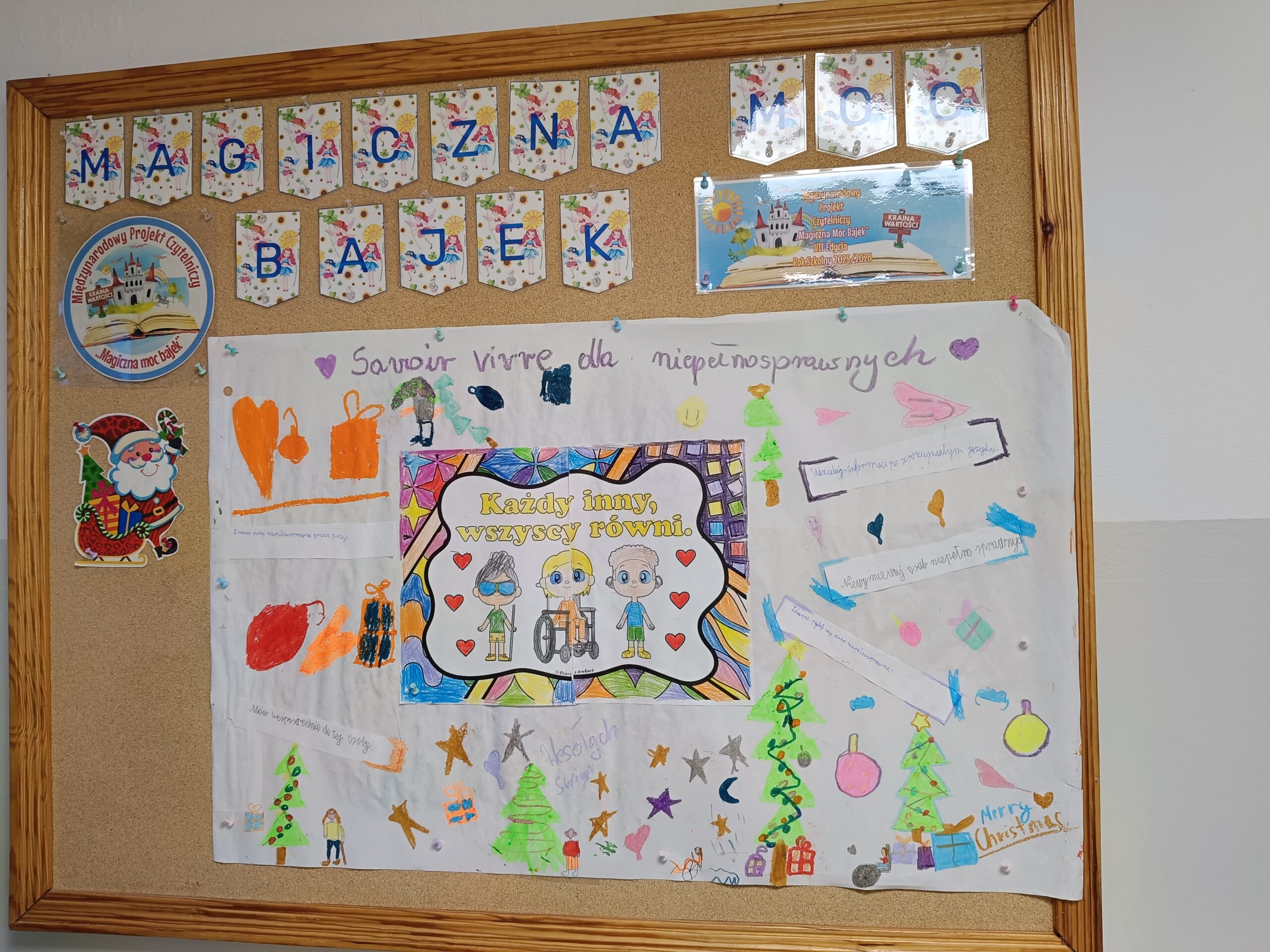 Międzynarodowy Projekt Czytelniczy „Magiczna Moc Bajek” – moduł III „MOŻNA RÓŻNIĆ SIĘ POZYTYWNIE”.