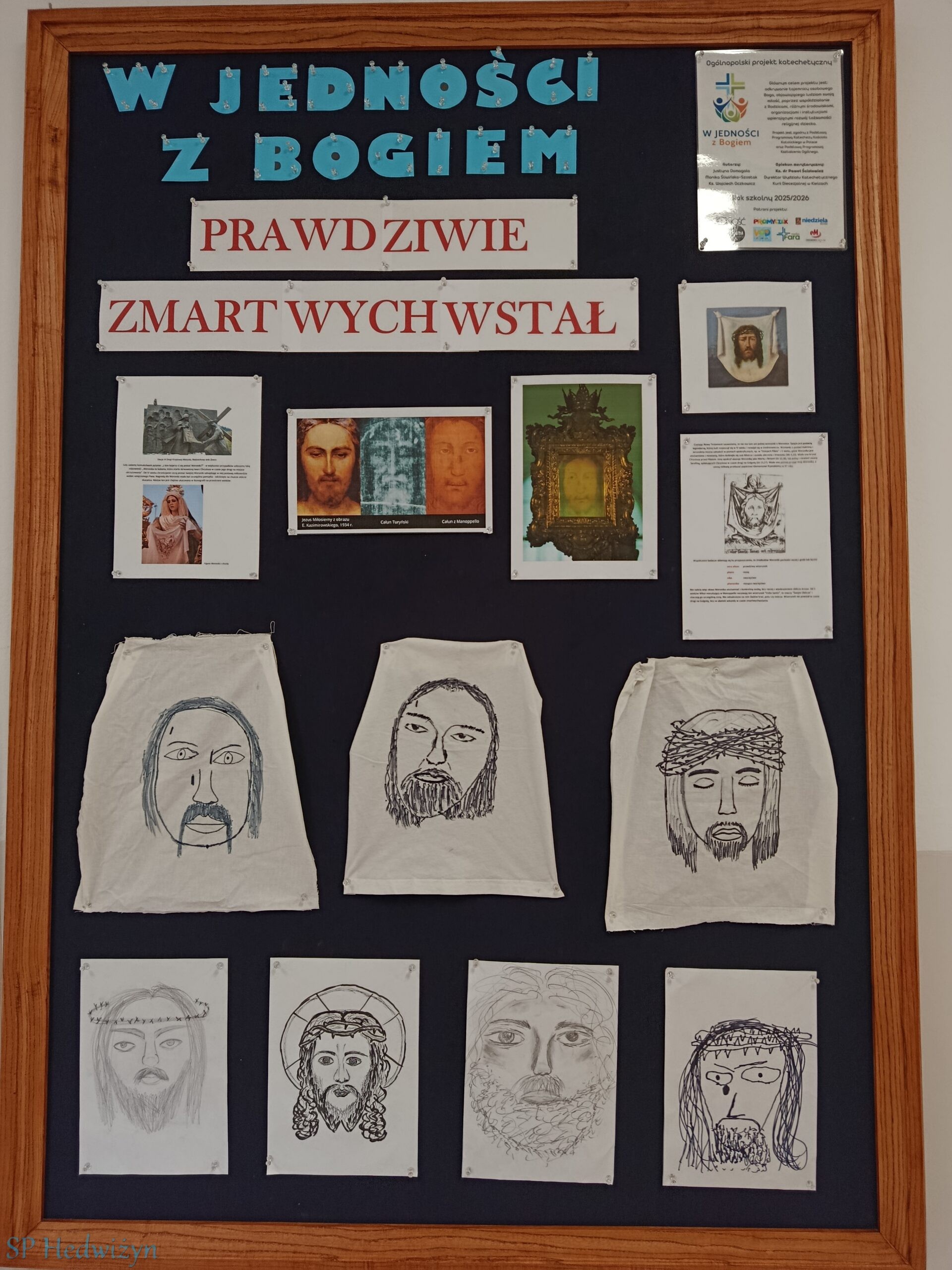 Ogólnopolski Projektu Katechetyczny „W jedności z Bogiem” – zadanie „Prawdziwie zmartwychwstał”